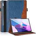 TIPOYOROO Case for Lenovo Tab P11 Pro 11.2" 2nd Gen 2022 (TB-138FC/TB-132FU) Bussiness Premium PU Leather Stand Folding Folio Cover for Lenovo Pad Pro 2022 Modle Shell Cover 11.2 inch -Navy Blue