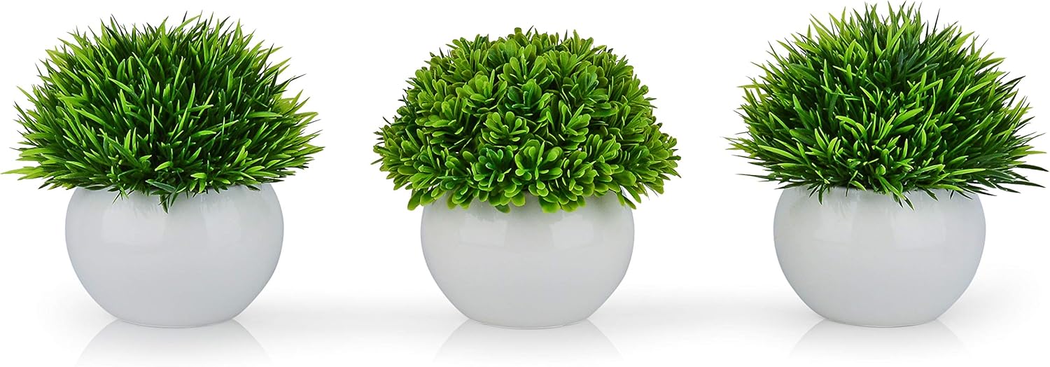 Amazon Com Farmhouse Plants With Pot Artificial Plants For