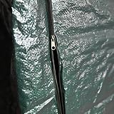 RAM ONLINE Heavy Duty Waterproof 3 Seater Hammock Cover with Zip 215cm Green view 6