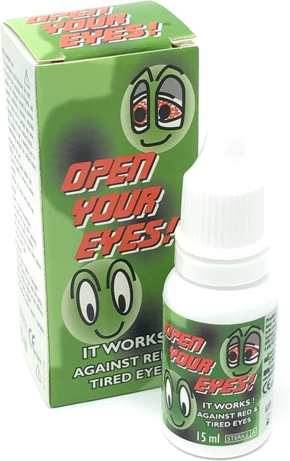 Open Your Eyes Anti RedEye Drops Amazon.co.uk Health & Personal Care