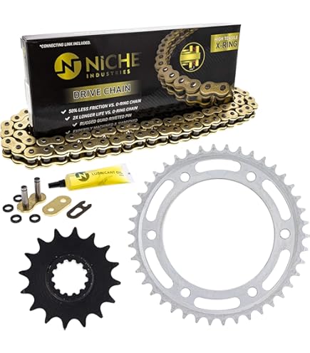 Amazon.com: NICHE Drive Sprocket Chain Combo for Honda CBR600RR
