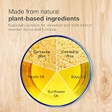 Osmo Door Wood Wax Oil 3060 Clear Satin 1L Durable Water-Resistant Finish view 6