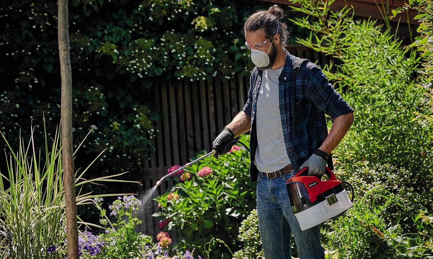 Einhell Cordless Electric Pressure Sprayer 18V Power X-Change, Automatic Pump for Pesticides Fertilizers And Weed Killers - Image 5