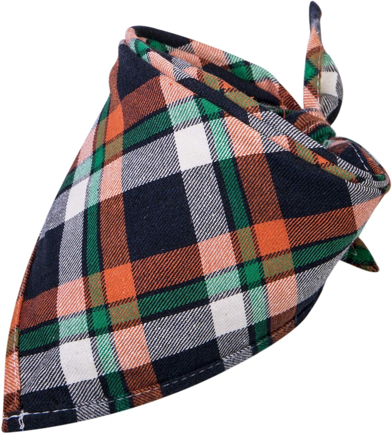 6 Pack of Dog Bandana Washable Reversible Triangle Bibs Scarf, Plaid Painting Kerchief for Small/Medium Dogs and Cats : Pet Supplies