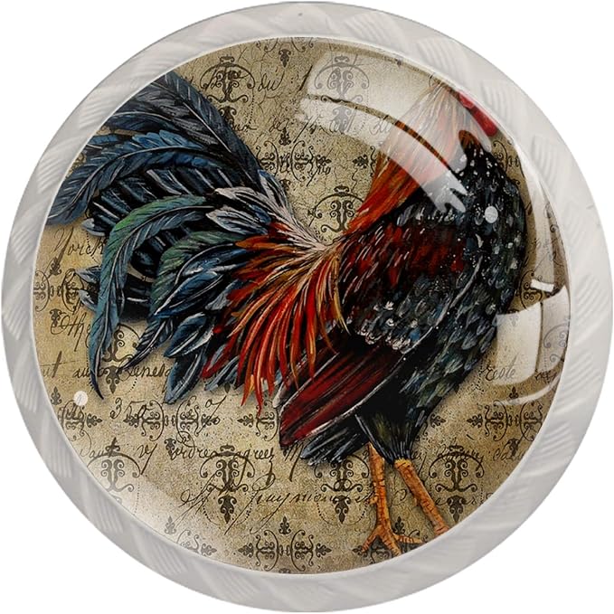 Amazon.de: Vintage Hahn Schrank Kommode Schublade Knauf Glas Pull Griff