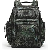 TUMI Alpha Brief Pack, Fits Up to 15" Screen, Forest Camo | Men's &amp; Women's Work &amp; Travel Laptop Backpack with Padded Adjustable Strap, Fits Up to 15" Screen, Ballistic Nylon, Add-A-Bag