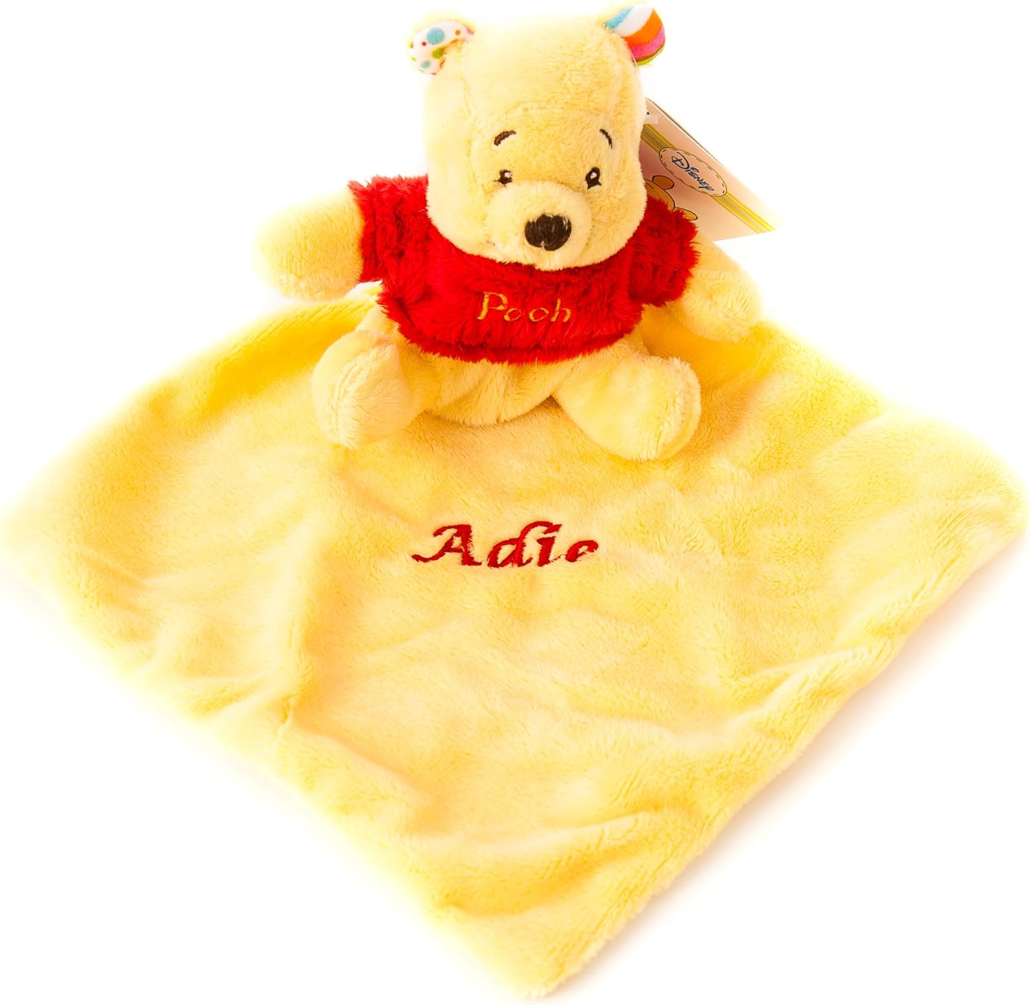 personalised baby teddy blanket