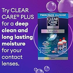 Clear Care Plus Cleaning Solution with Lens