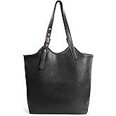 HOXIS Tote Bag for Women with Adjustable Handles Soft Vegan Leather Shoulder Handbag for Work, Travel & Everyday Use