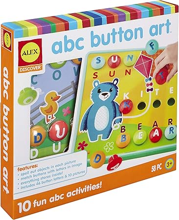 alex discover button art