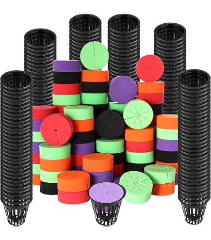 NAYA Garden Clone Collars For 2 Inch Net Pots Hydroponics Systes