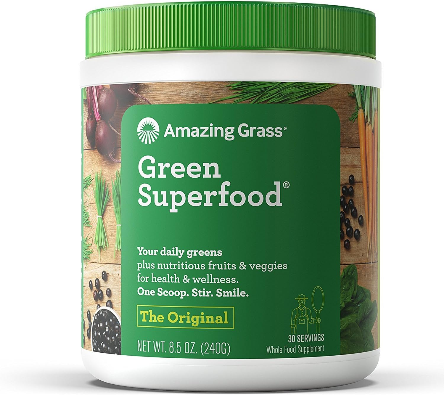 Amazing Grass Original Green SuperFood 240g (Pack of 3)