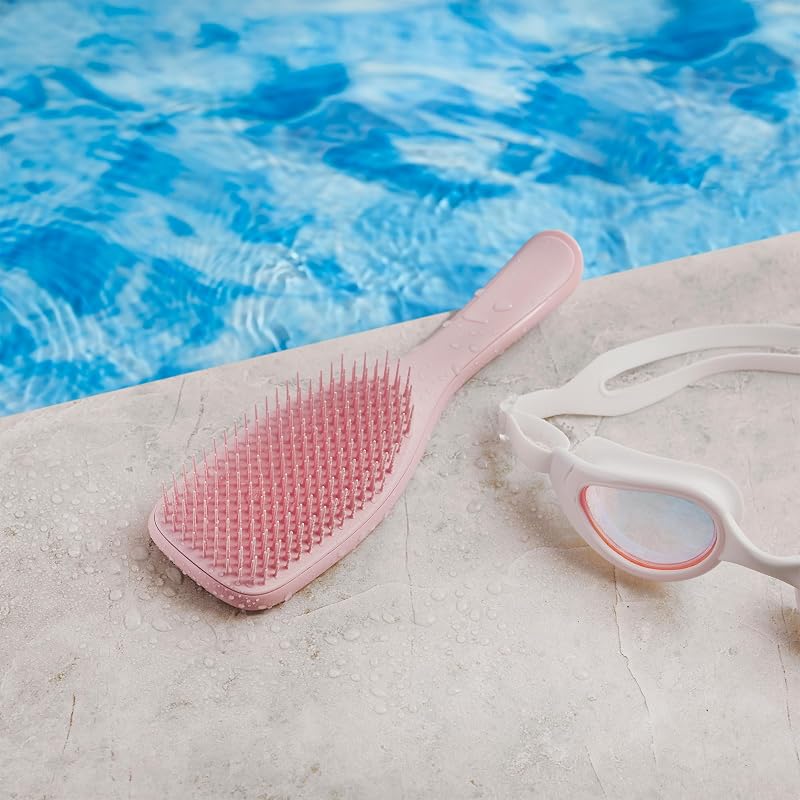 Ultimate Detangler Hairbrush - Cepillo Desenredante para Pelo Seco y Mojado - Apto para Todo Tipo de Cabello - Púas de Doble Altura para Menos Rotura y Sin Nudos - Rosa Millennial — foto 6 de 8