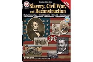 Mark Twain Slavery, Civil War, and Reconstruction Social Studies Workbook, American History Books for Middle and Upper Grades, Classroom or Homeschool Curriculum (Volume 8) (American History Series)