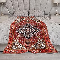 Liliha Bohemian Blanket Vintage Throw Blanket for