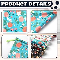 Shinylin 24 Pcs Sunglass Pouch Drawstring