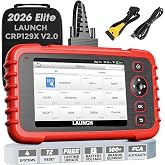LAUNCH CRP129X V2.0 OBD2 Scanner,2026 Elite Lifetime Free Update Scan Tool | 12 Reset, Injector Coding, ABS/SRS/TCM/Engine System Diagnostic Scanner, Auto Vin, Car Scanner Diagnostic for All Cars