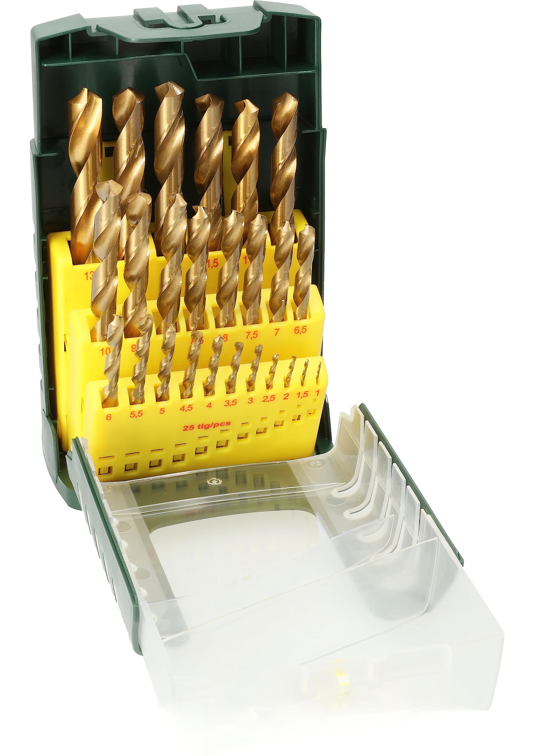 Bosch Accessories 2607017154 Metal Drill Bit Set HSS-TiN 25-Piece