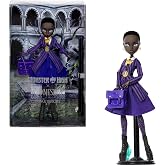 Monster High x Wednesday Bianca Barclay Doll | Collector Doll in Nevermore Academy Uniform with Siren Amulet and Backpack Accessories, Doll Stand