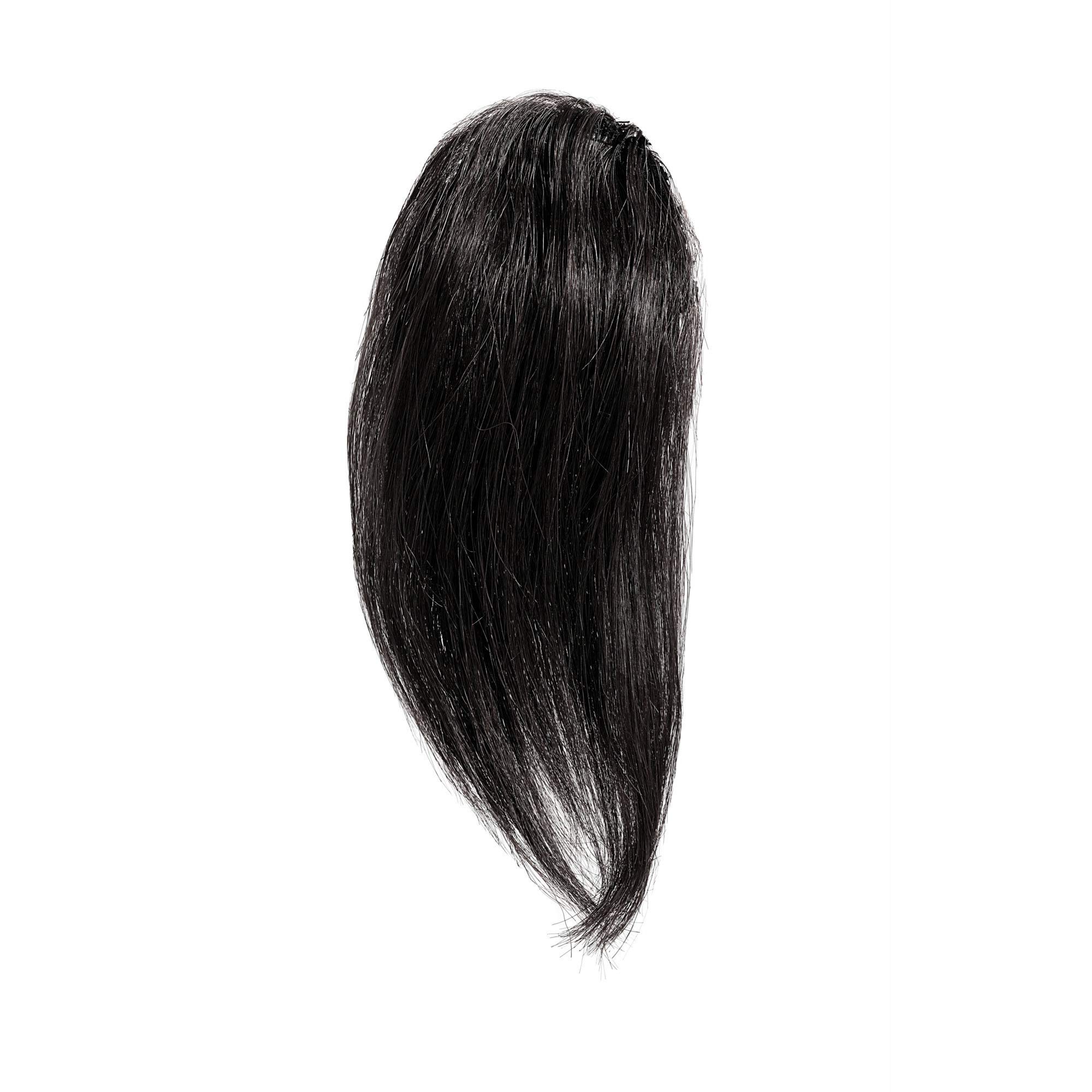 Love Hair Extension Human Hairs Clip In Side Fringe, Colour 1 Jet Black