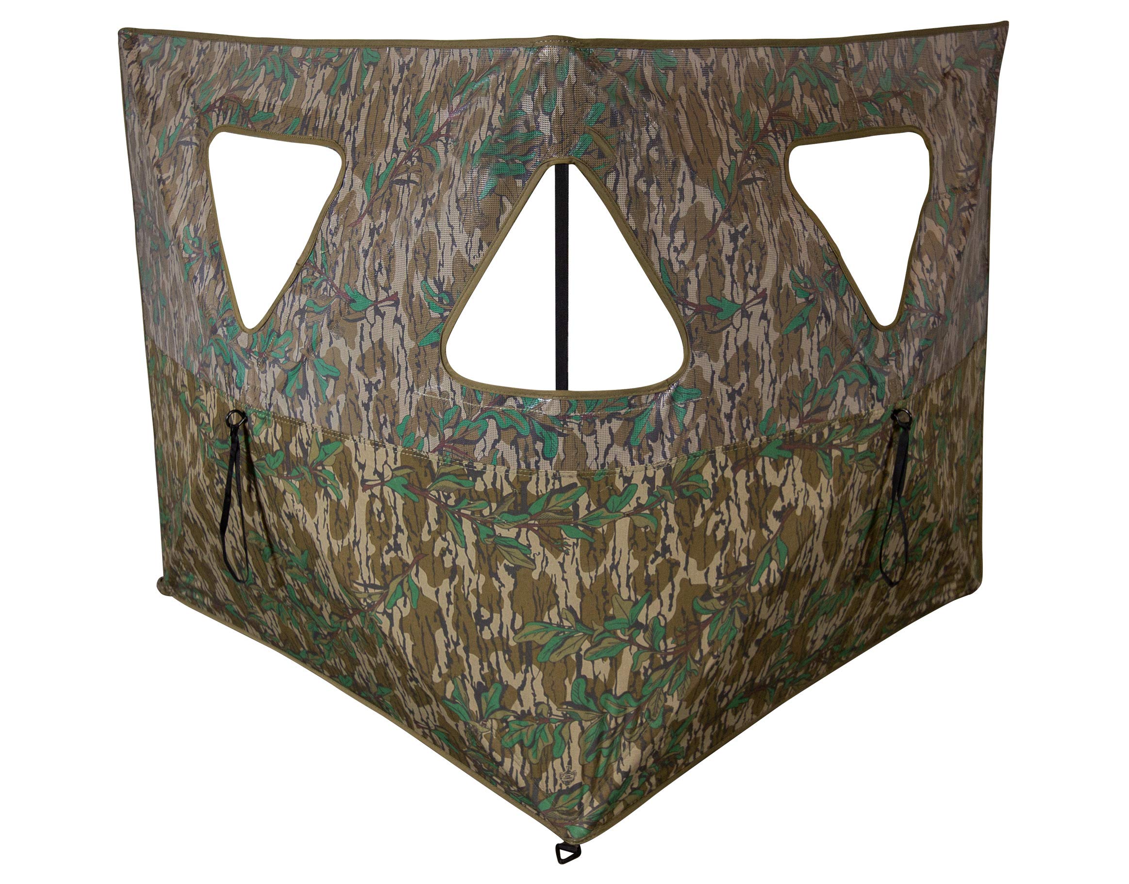Photo 1 of Primos Hunting DoubleBull 2-Panel Stakeout Blind with 3 Shoot Through Ports in Mossy Oak Greenleaf Camo