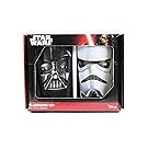 Silver Buffalo SW031P8 Disney Star Wars Ep 5 & Empire 2-Piece Colored Glass Pint Set, 16-Ounces