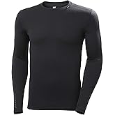 Helly-Hansen LIFA Merino Midweight Crew Base Layer for Men - Warm & Breathable, Ideal for Winter Sports & Outdoor Activities
