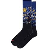Hot Sox mens Holiday Fun Crew Socks - 1 Pair Pack - Cool & Funny Festive Novelty Fashion Gifts
