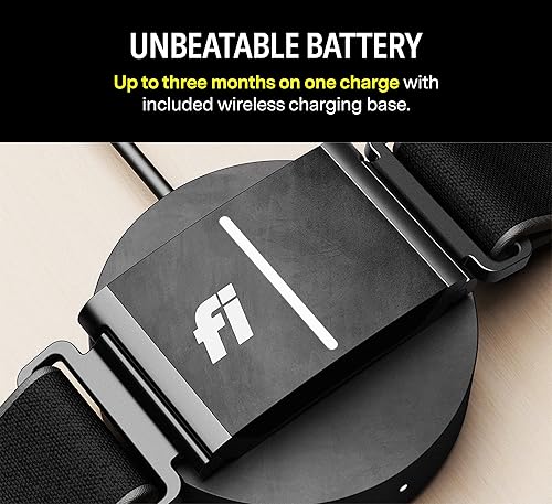 Fi Series Smart Dog Collar GPS Dog Tracker and Activity Health  Monitor, Waterproof, LED Light, Escape Al