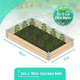 Straame Garden Netting 2m x 10m Green Nylon Fine Mesh view 3