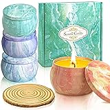 Scented Candles Gifts Set for Women：Vanilla