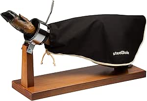 Compra Steelblade - Cubre Jamón Color Negro con Borde Beige ...