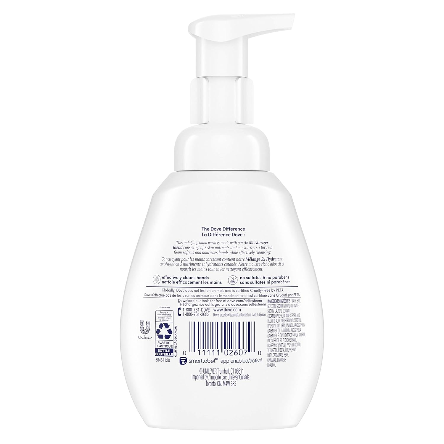 Dove Nourishing Foaming Hand Wash For Clean and Softer Hands Lavender and Yogurt Cleanser That Washes Away Dirt and Germs 10.1 oz 4 Count : Beauty
