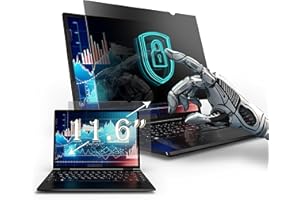 EZ-PRO SCREEN PROTECTOR Privacy Screen Filter for 11.6 Inches Laptop, Screen Protector Size is 10.12 inch width x 5.71 inch height