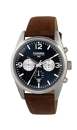 Mens Brown Chronograph Watch KCS-0011G (Made in U.K)
