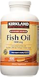 Kirkland Signature Fish Oil Concentrate with Omega-3 Fatty Acids, 400 Softgels, 1000mg