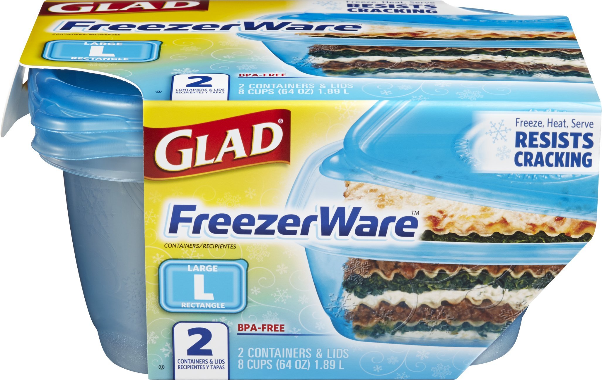 Glad Food Storage Containers Glad FreezerWare Container