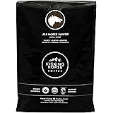 Kicking Horse Coffee, 454 Horse Power, Dark Roast, Whole Bean, 2.2 lb - Certified Organic, Fairtrade, Kosher Coffee