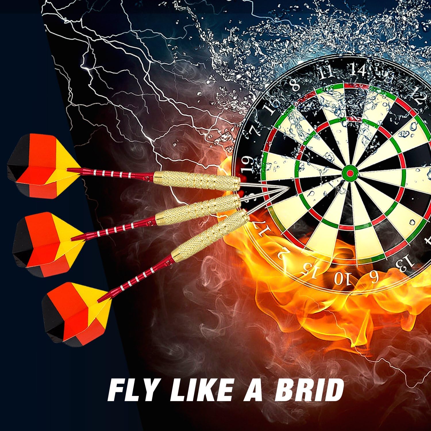 Shafts Aluminum With Darts Tip Needle Steel Stainless Grams 18 15 Pack Darts Tip Steel Grm And Total In Pcs Styles 21 7 Flights Flag National Free 6 Barrels Included Brass Slim Flights Flights Here Has