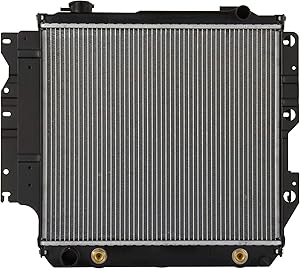 Klimoto Radiator | fits Jeep TJ 1997-2006 Wrangler 1987-2006 2.4L 2.5L 4.0L 4.2L | Replaces CH3010221 040876420151 52028120 5200612