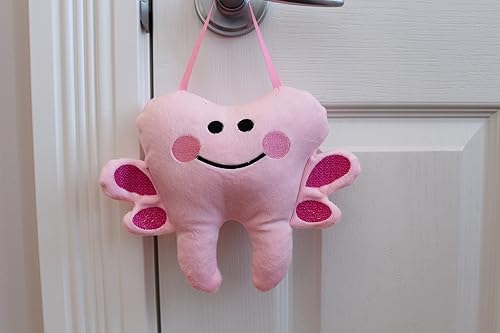 Amazon Com Tooth Fairy Pillow For Girls Pink Tooth Fairy Plush