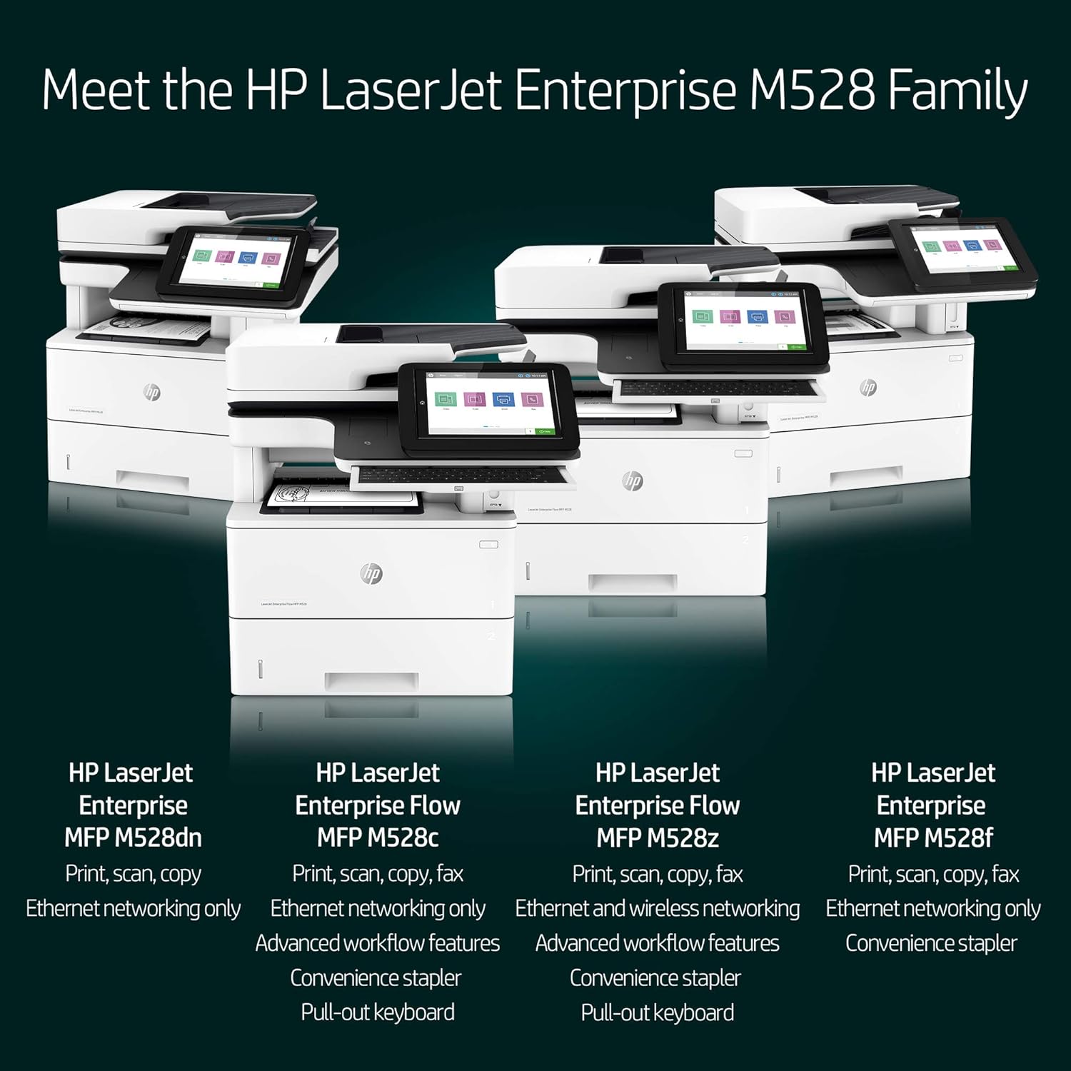 hp mfp m528dn