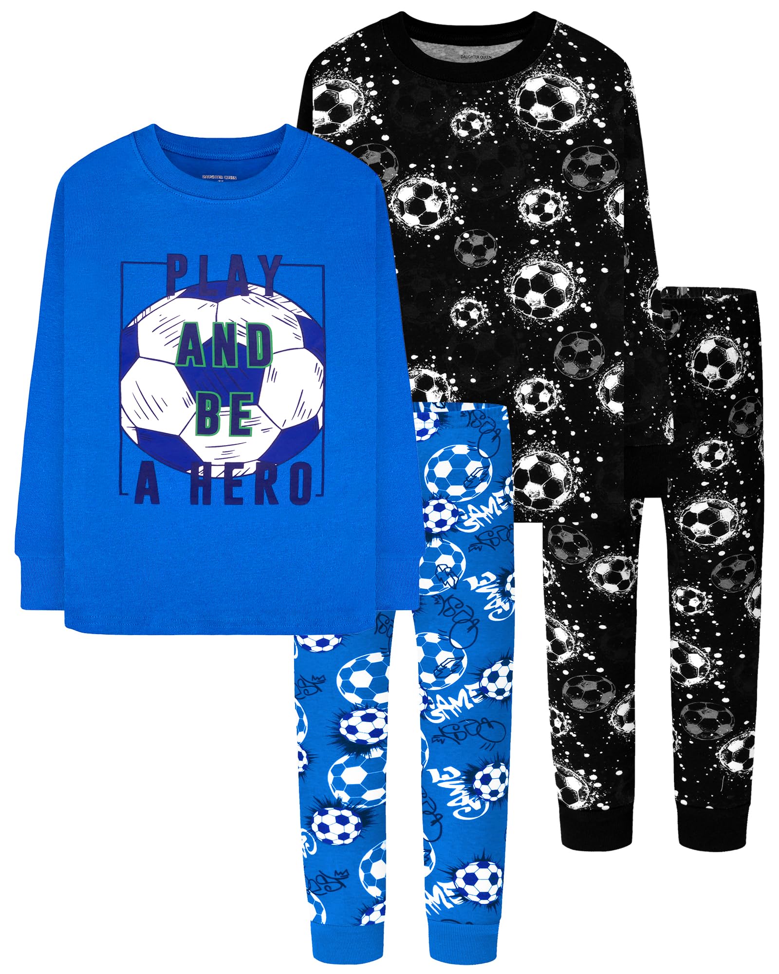 Boys Long Sleeve Pajamas Size 18Months-12Years