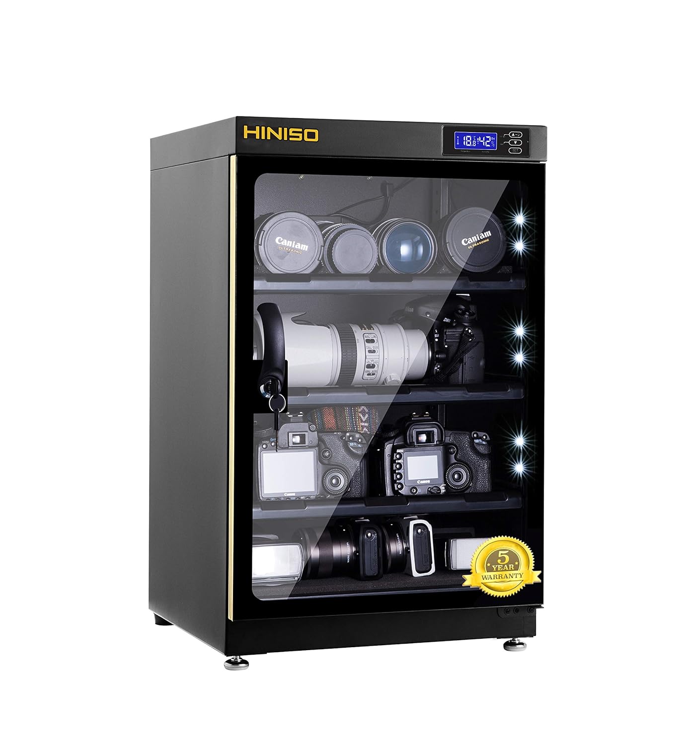 Buy Hiniso Ad 80l 80 Litres Camera Dry Cabinet With Electronic