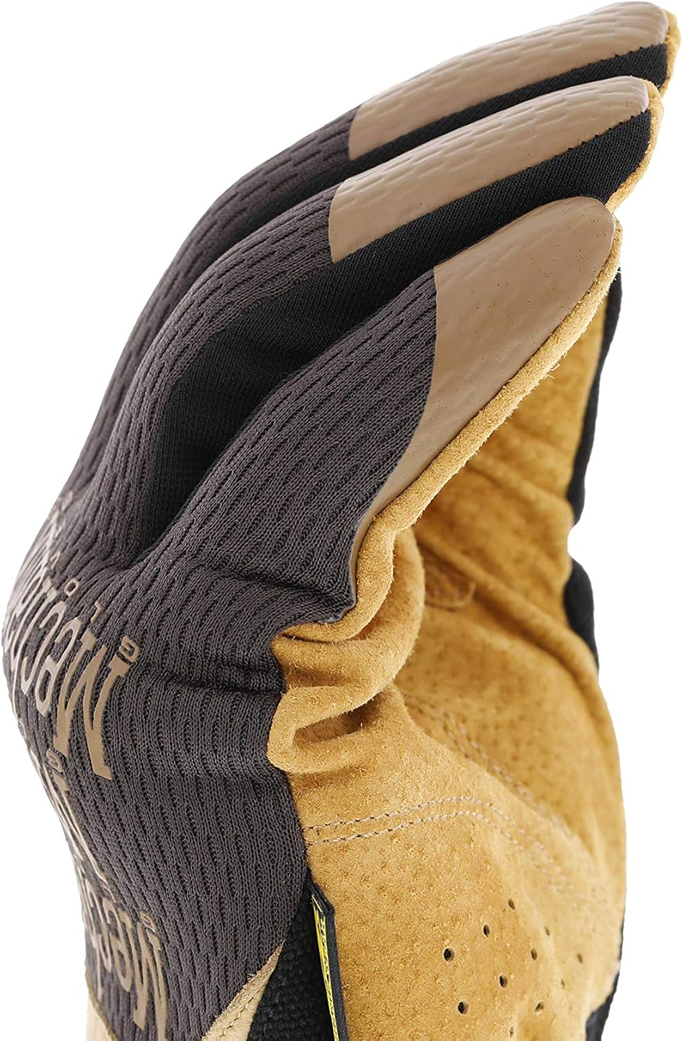 Mechanix Wear: DuraHide FastFit Leather Work Gloves (Large, Brown/Black), Model Number: LFF-75-010: Industrial & Scientific