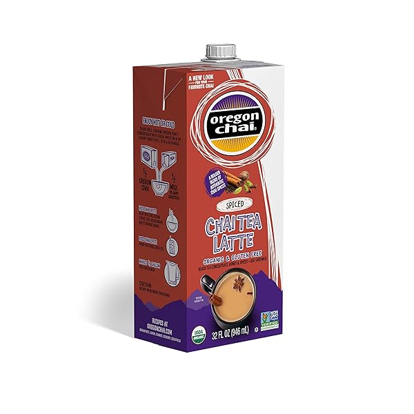 OREGON CHAI SPICED CHAI TEA LATTE CONCENTRATE, 32 FL OZ (PACK OF 1)