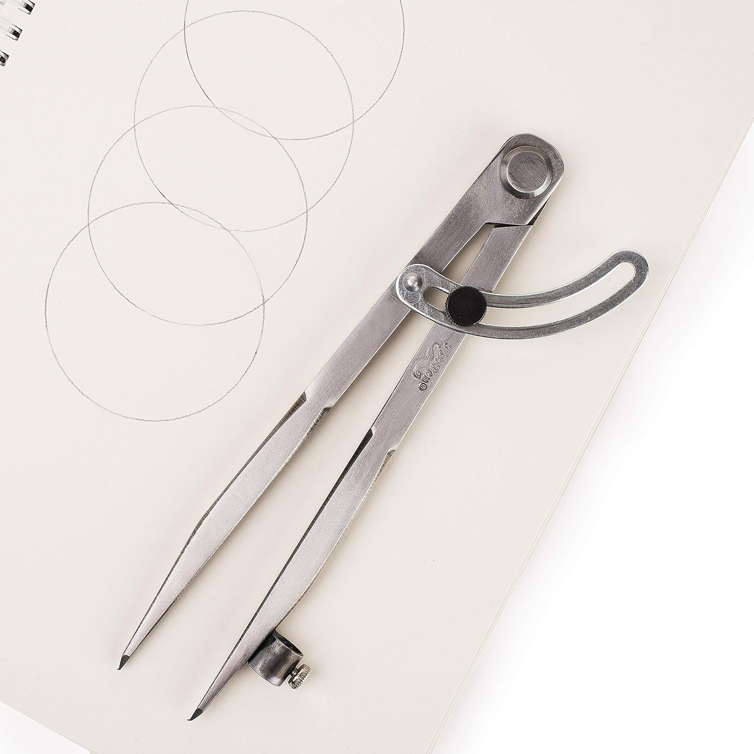 Mr. Pen- Professional Compass for Woodworking, 8 Inch Compass with Wing, Large Compass for Geometry, Compass Drawing Tool, Woodworking Compass, Pencil Compass for Carpenter, Drafting, Drawing Compass : Office Products
