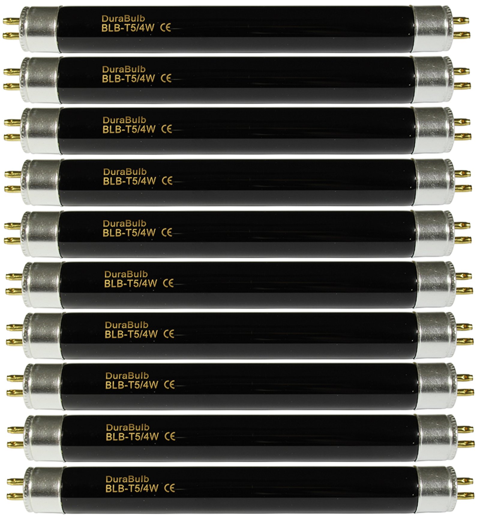 10 x DuraBulb® F4 T5 BLB Bank Note Checker UV Bulbs Fake Money Detector Ultraviolet Blacklight Tubes