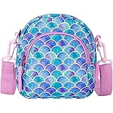 Choco Mocha Little Girls Purse for Kids 4-6 6-8 Kids Crossbody Bag Toddler Purse 2 3 4 Girl Christmas Purses Gifts