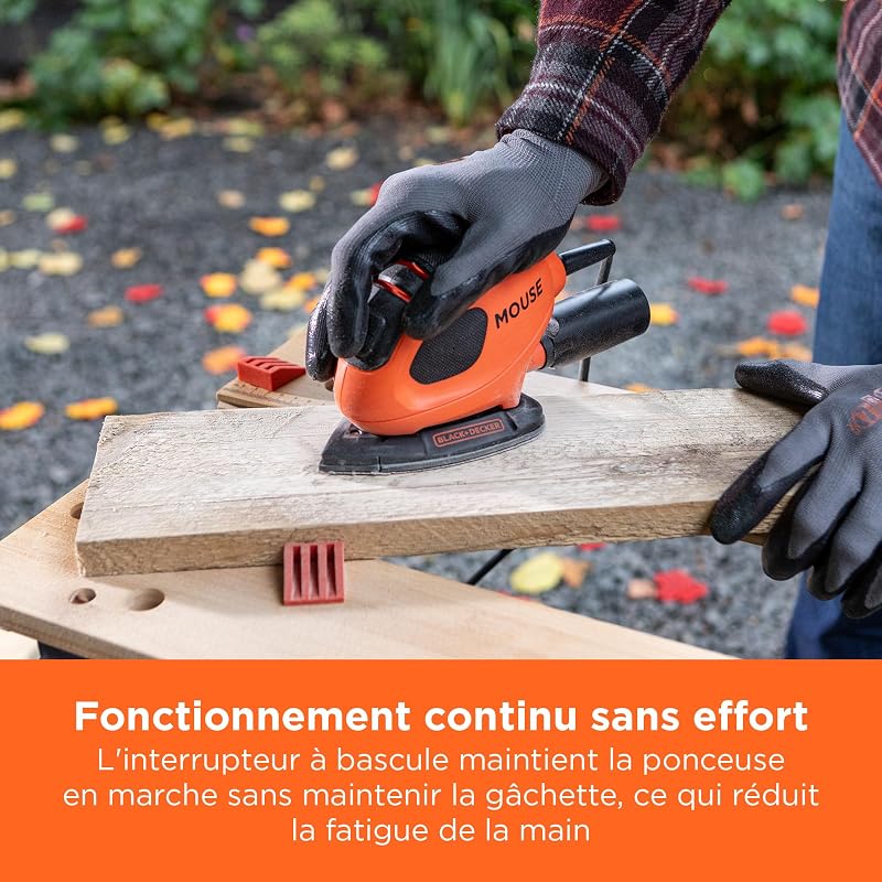 Ponceuse de détail compacte Mouse 55W, BEW230BCA-QS